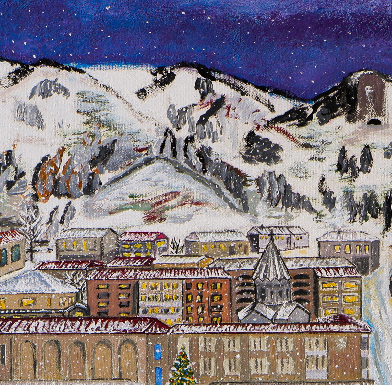 Goris. Winter — detail