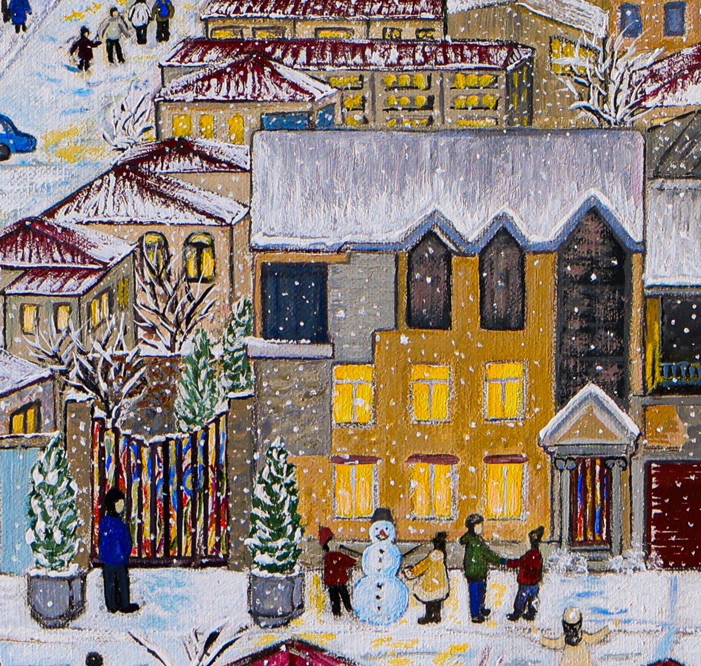 Goris. Winter — detail